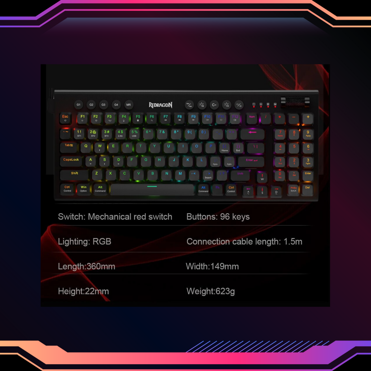 RedDragon Gaming Keyboard