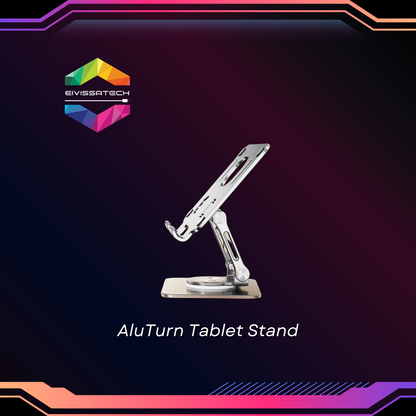 AluTurn Tablet Stand